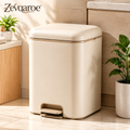 Zevqaroe™ Soft-Close Step Trash Can