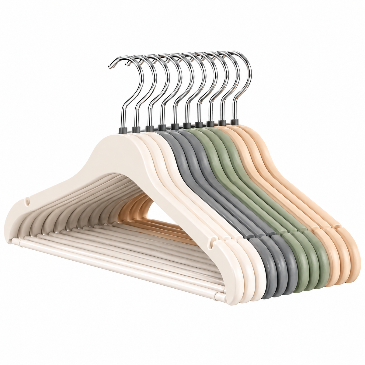 Zevqaroe™ Slim Non-Slip Clothes Hanger Set