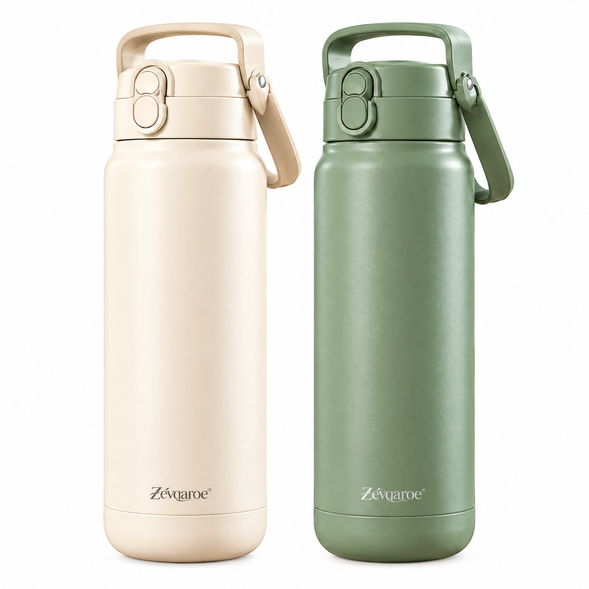Zevqaroe™ Everyday Carry Insulated Bottle with Handle