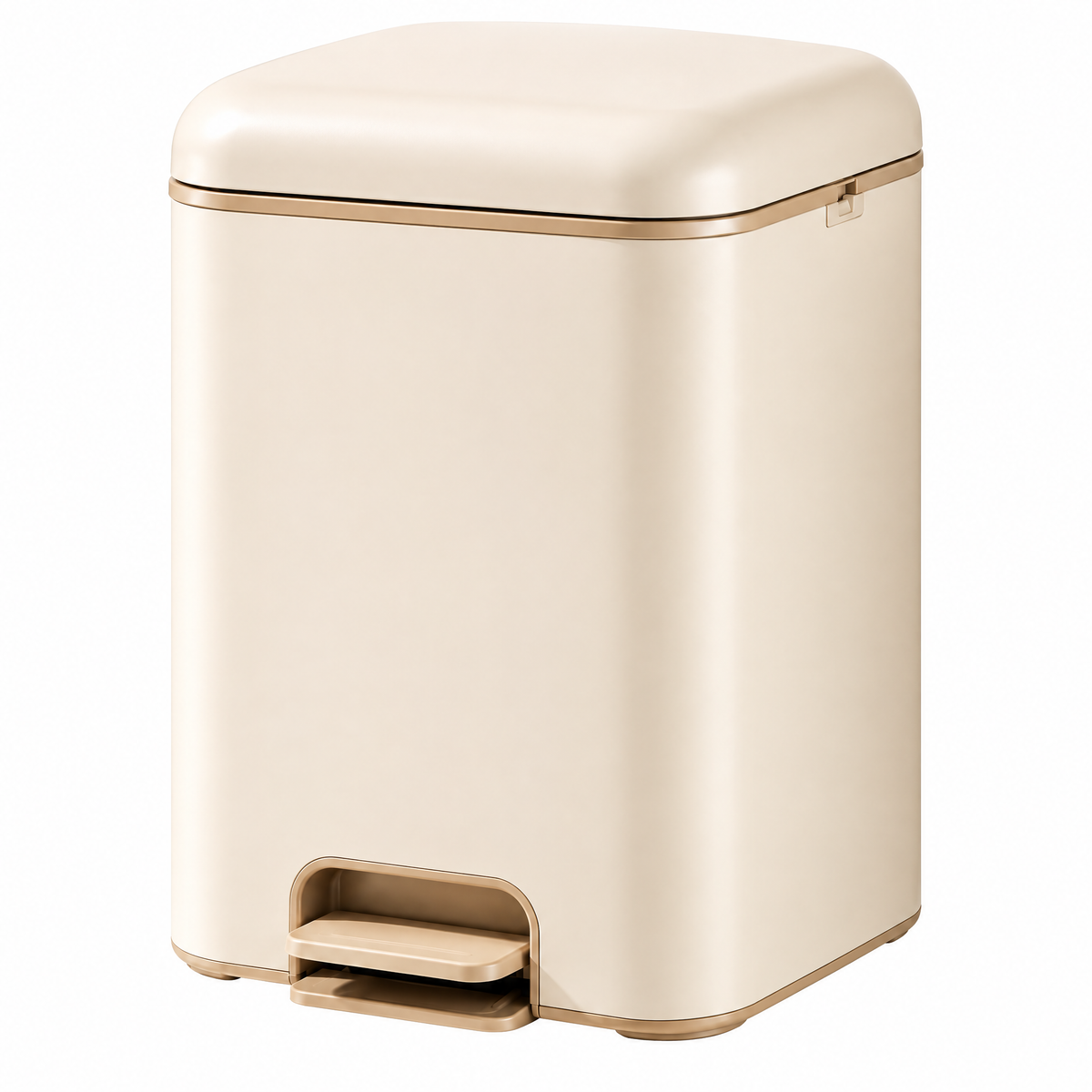 Zevqaroe™ Soft-Close Step Trash Can